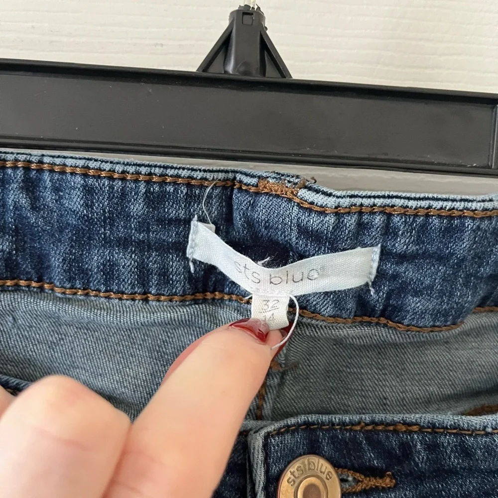 STS Blue Straight Leg Denim Jeans - Picture 3 of 3